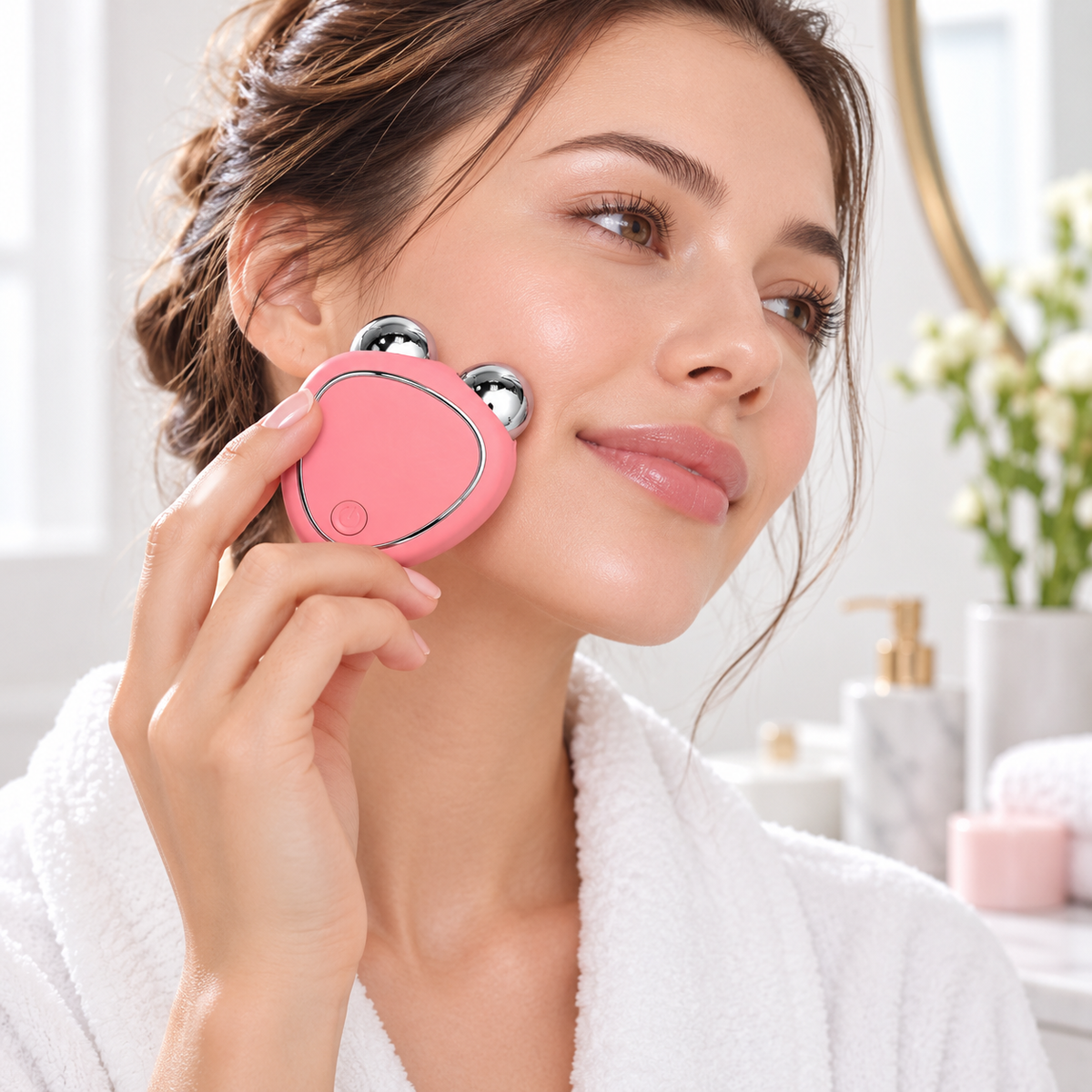 Masajeador Facial Con Microcorriente